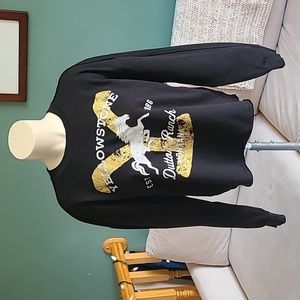 Yellowstone Dutton Ranch Cropped Sweatshirt